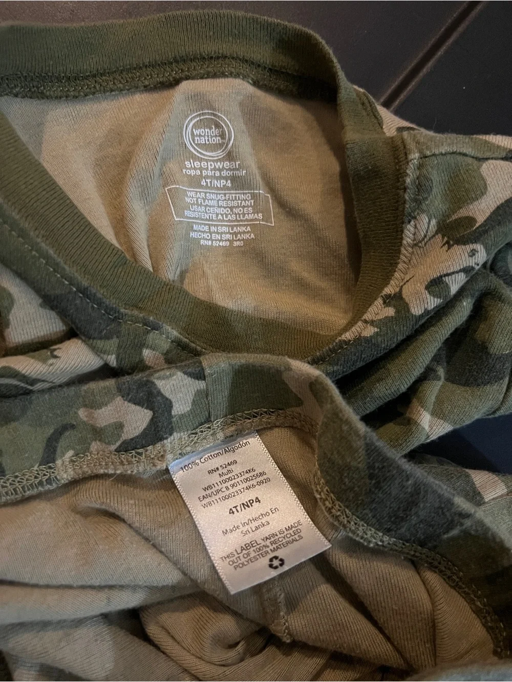 Bundle deal: boys wonder nation pajamas